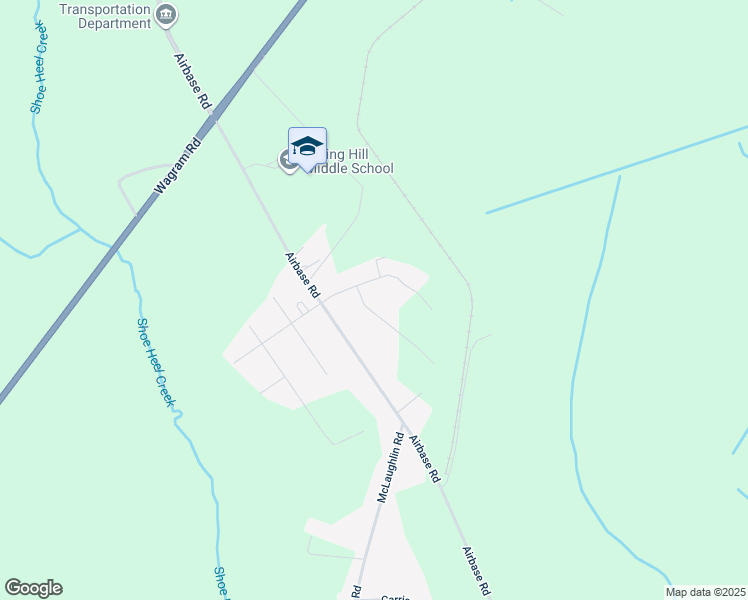 map of restaurants, bars, coffee shops, grocery stores, and more near 22501 Patricia Street in Laurinburg