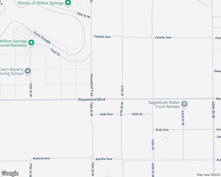 map of restaurants, bars, coffee shops, grocery stores, and more near in Rosamond