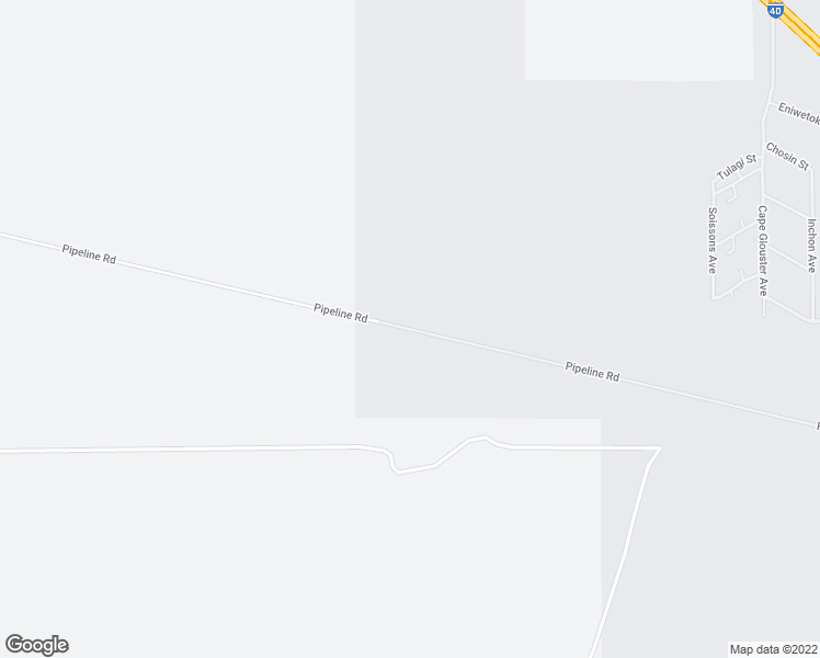 map of restaurants, bars, coffee shops, grocery stores, and more near Pipeline Road in Barstow