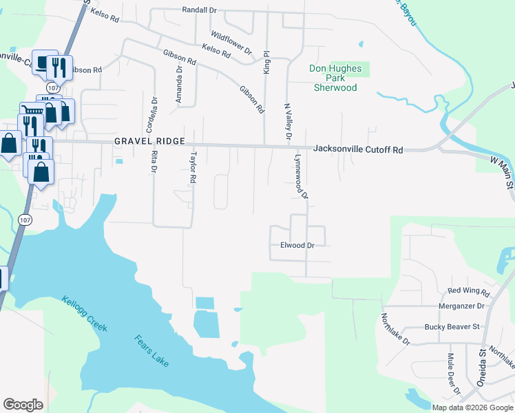 map of restaurants, bars, coffee shops, grocery stores, and more near 320 Eubanks Road in Jacksonville