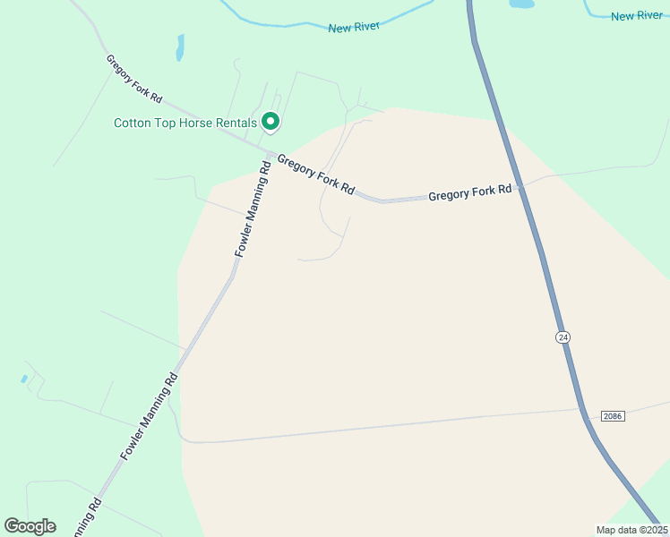 map of restaurants, bars, coffee shops, grocery stores, and more near 215 Bennett Lane in Richlands