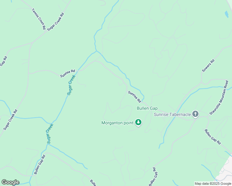 map of restaurants, bars, coffee shops, grocery stores, and more near 48 Timber Ridge in Blue Ridge
