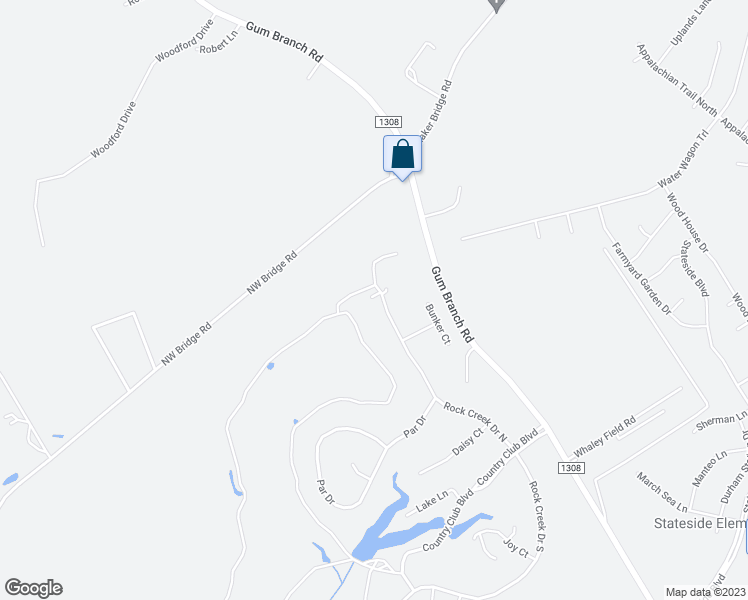 map of restaurants, bars, coffee shops, grocery stores, and more near 533 Rock Creek Drive North in Jacksonville