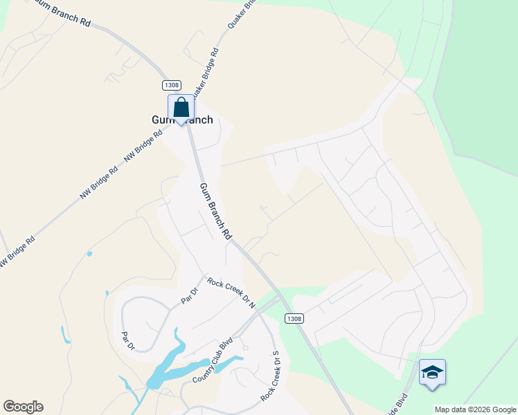 map of restaurants, bars, coffee shops, grocery stores, and more near 6042 Gum Branch Road in Jacksonville