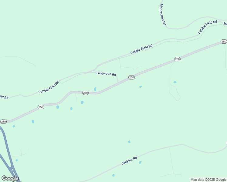 map of restaurants, bars, coffee shops, grocery stores, and more near 3535 State Highway 250 in Waldron