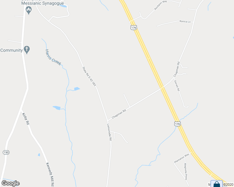 map of restaurants, bars, coffee shops, grocery stores, and more near 131 Liberty Ridge Drive in Pacolet