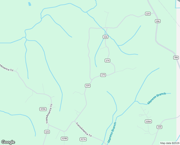 map of restaurants, bars, coffee shops, grocery stores, and more near County Road 329 in Alcorn County