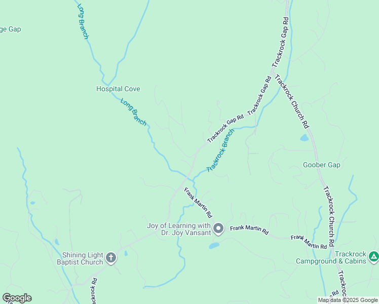 map of restaurants, bars, coffee shops, grocery stores, and more near 96 Bryant Cove Road in Blairsville