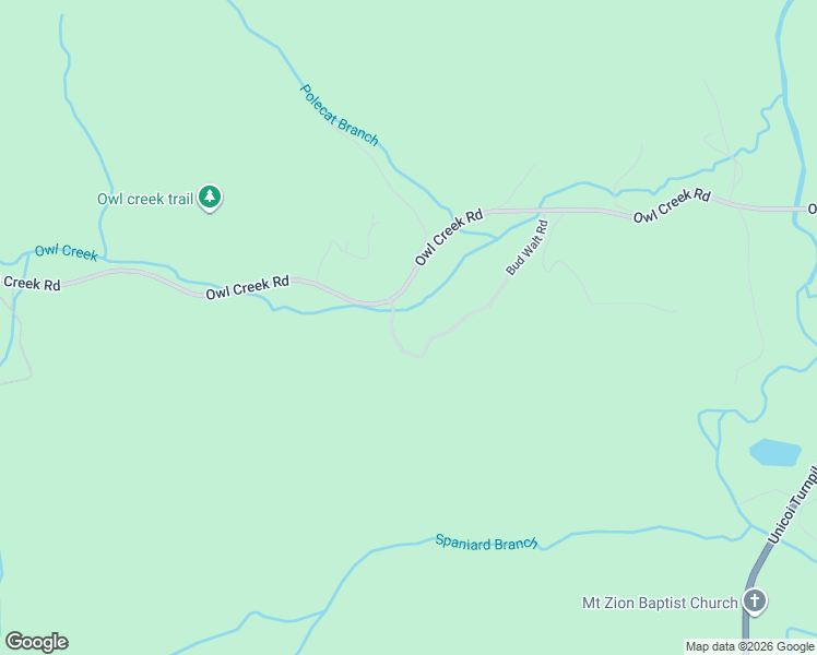 map of restaurants, bars, coffee shops, grocery stores, and more near 1285 Bud Walt Road in Hiawassee