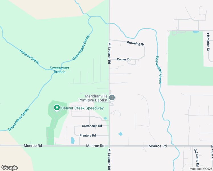 map of restaurants, bars, coffee shops, grocery stores, and more near 1232 Mount Lebanon Road in Toney