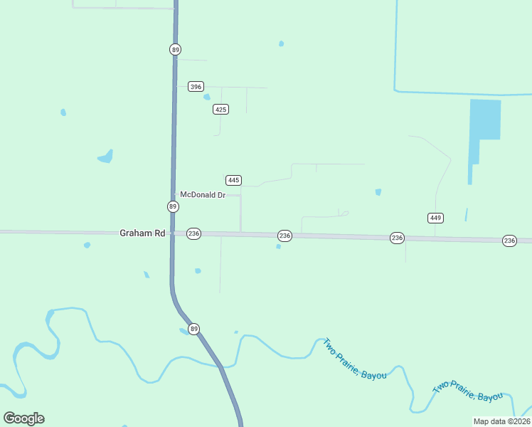 map of restaurants, bars, coffee shops, grocery stores, and more near 276 Arkansas 236 in Lonoke