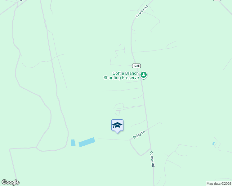 map of restaurants, bars, coffee shops, grocery stores, and more near 111 Cottle Court in Richlands