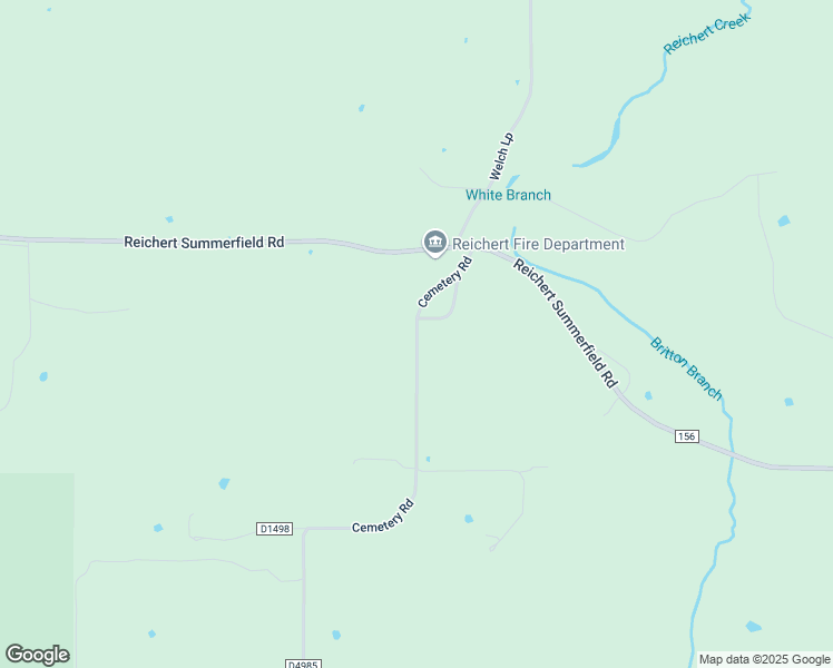 map of restaurants, bars, coffee shops, grocery stores, and more near County Road D4985 in Heavener