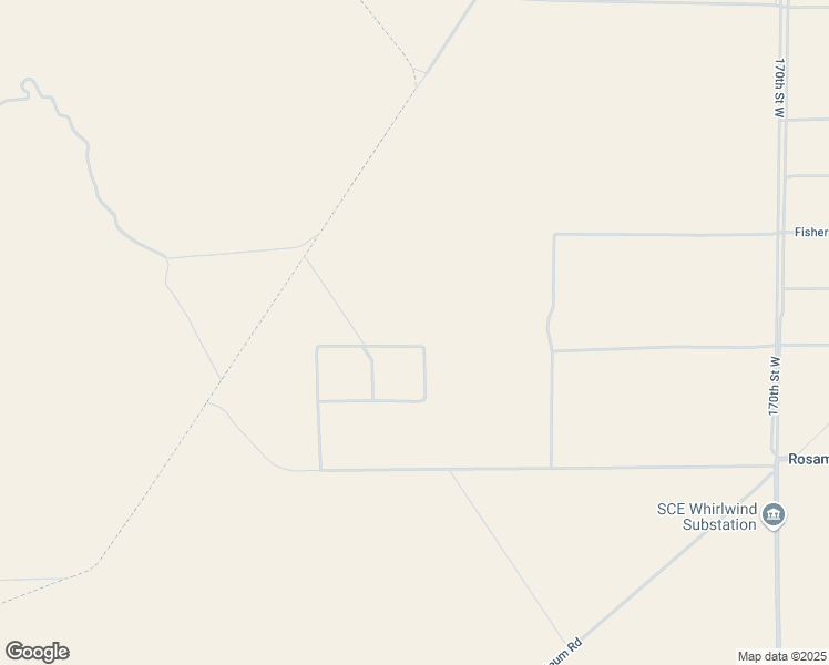 map of restaurants, bars, coffee shops, grocery stores, and more near 261 Rosamond Boulevard in Edwards Air Force Base