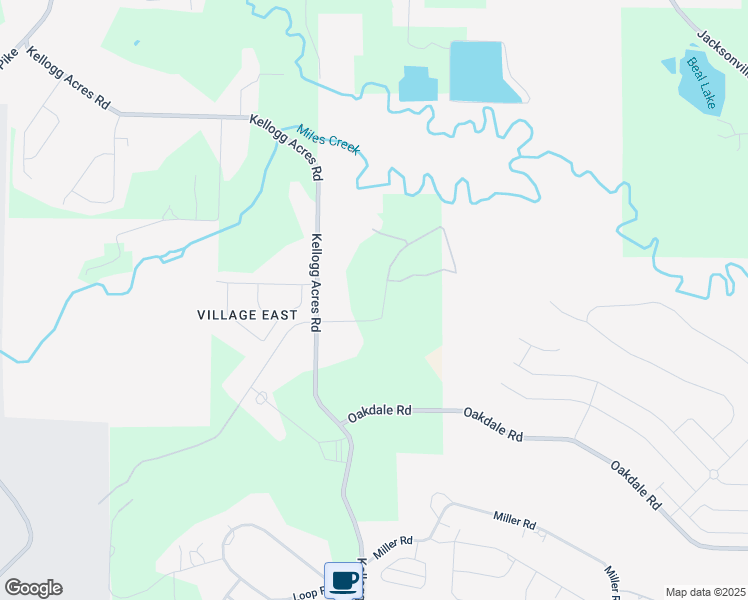 map of restaurants, bars, coffee shops, grocery stores, and more near 10500-10966 Mine Road in Sherwood