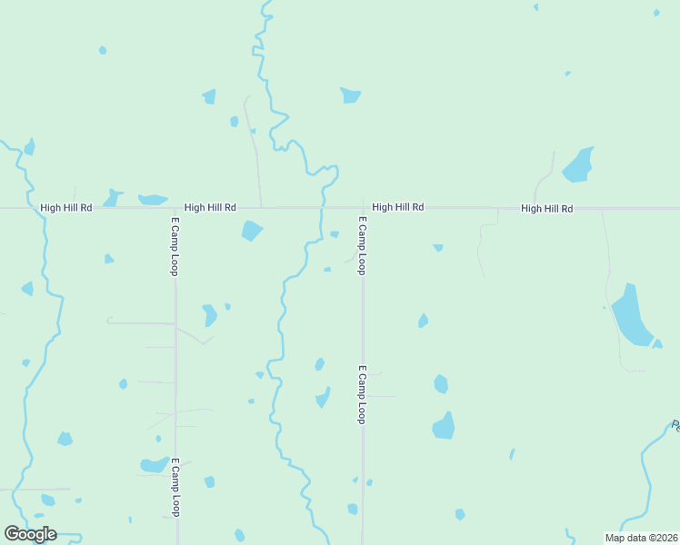 map of restaurants, bars, coffee shops, grocery stores, and more near 2393 East Camp Loop in McAlester