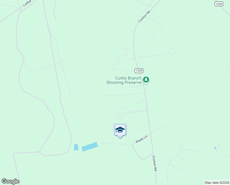 map of restaurants, bars, coffee shops, grocery stores, and more near 111 Cottle Court in Richlands