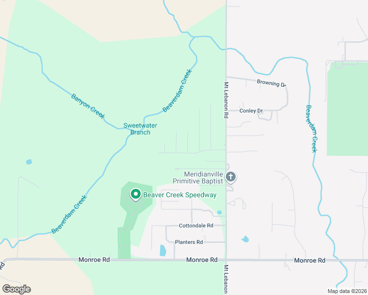 map of restaurants, bars, coffee shops, grocery stores, and more near 1218 Mount Lebanon Road in Toney