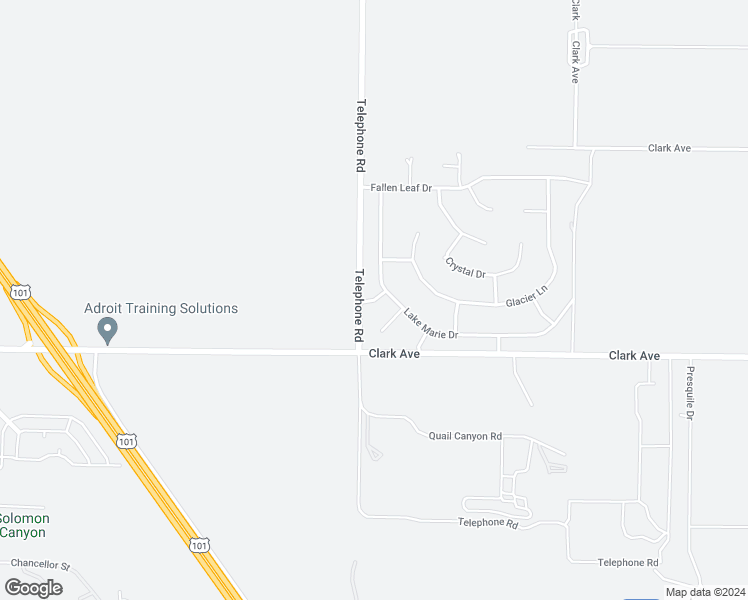 map of restaurants, bars, coffee shops, grocery stores, and more near Mead Lane in Santa Barbara County