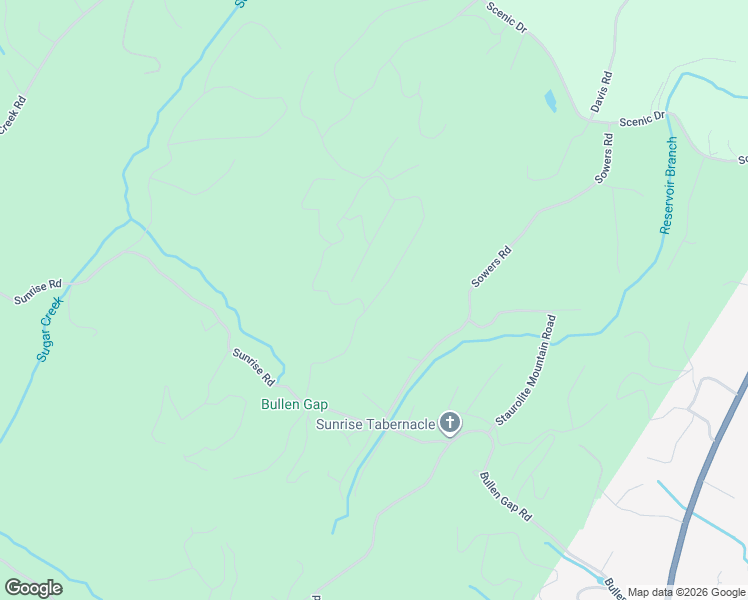 map of restaurants, bars, coffee shops, grocery stores, and more near 57 Dragonfly Drive in Blue Ridge