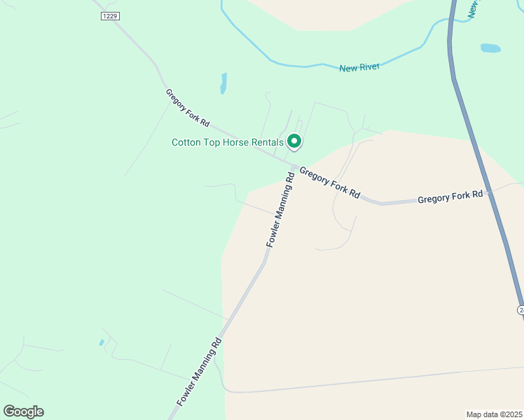 map of restaurants, bars, coffee shops, grocery stores, and more near 172 Fowler Manning Road in Richlands