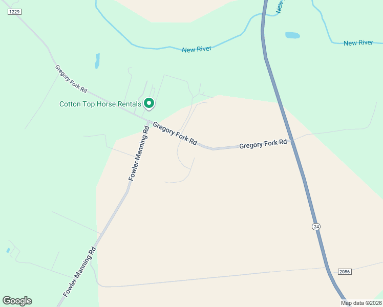 map of restaurants, bars, coffee shops, grocery stores, and more near 200 Bennett Lane in Richlands