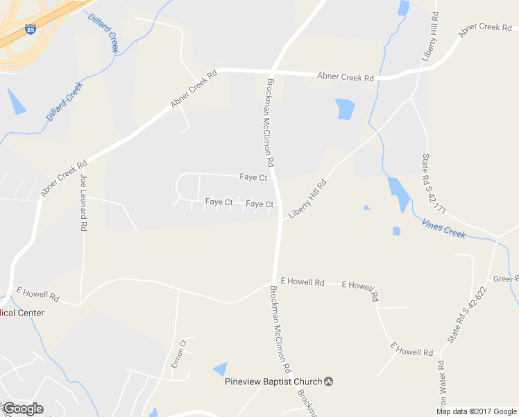 map of restaurants, bars, coffee shops, grocery stores, and more near 303 Savage Court in Greer