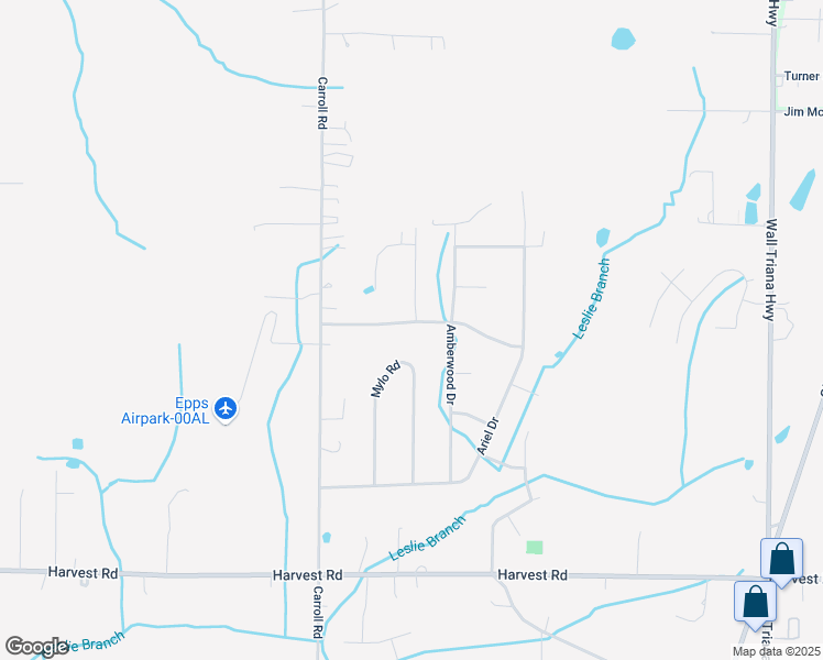 map of restaurants, bars, coffee shops, grocery stores, and more near 120 Willowvalley Drive in Harvest