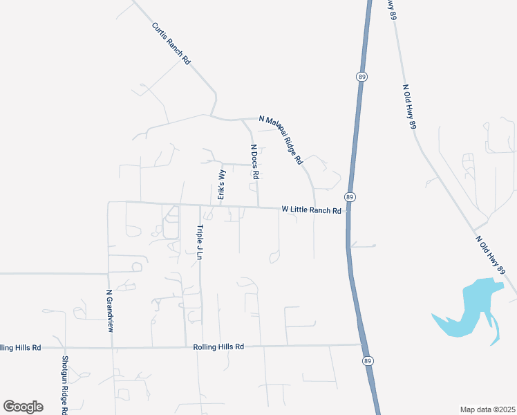 map of restaurants, bars, coffee shops, grocery stores, and more near 22201 North Docs Road in Paulden
