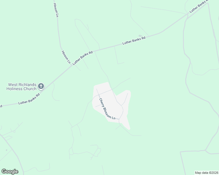 map of restaurants, bars, coffee shops, grocery stores, and more near 134 Ashbury Park Lane in Richlands