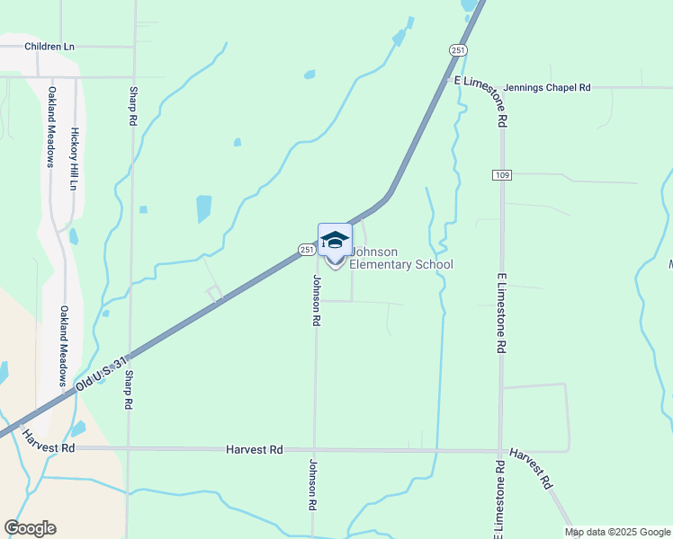 map of restaurants, bars, coffee shops, grocery stores, and more near 21360 Alabama 251 in Athens
