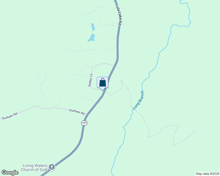 map of restaurants, bars, coffee shops, grocery stores, and more near 5031 Georgia 157 in Rising Fawn