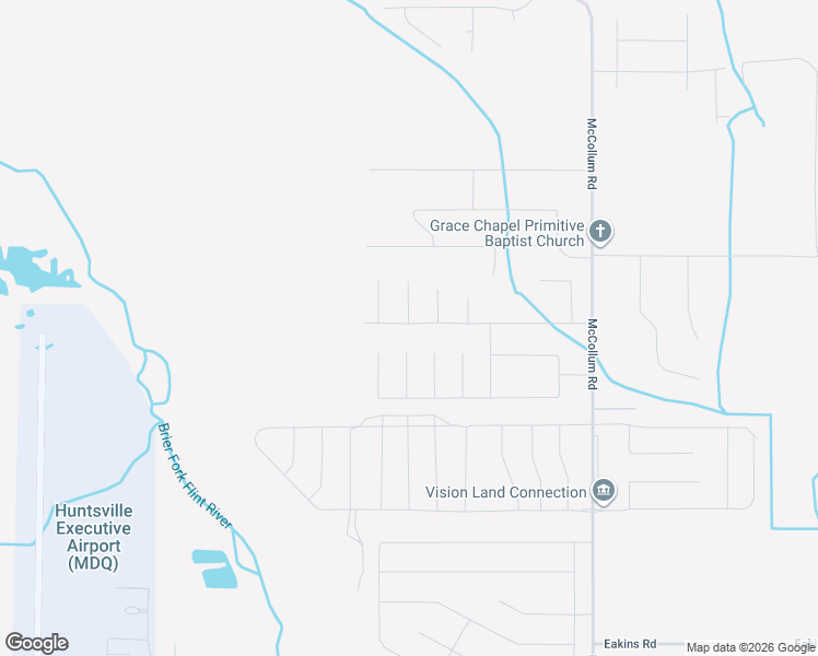 map of restaurants, bars, coffee shops, grocery stores, and more near 400 McCollum Road in Meridianville