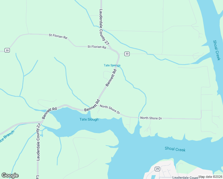 map of restaurants, bars, coffee shops, grocery stores, and more near 2130 County Road 27 in Florence