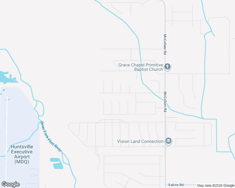 map of restaurants, bars, coffee shops, grocery stores, and more near 400 McCollum Road in Meridianville