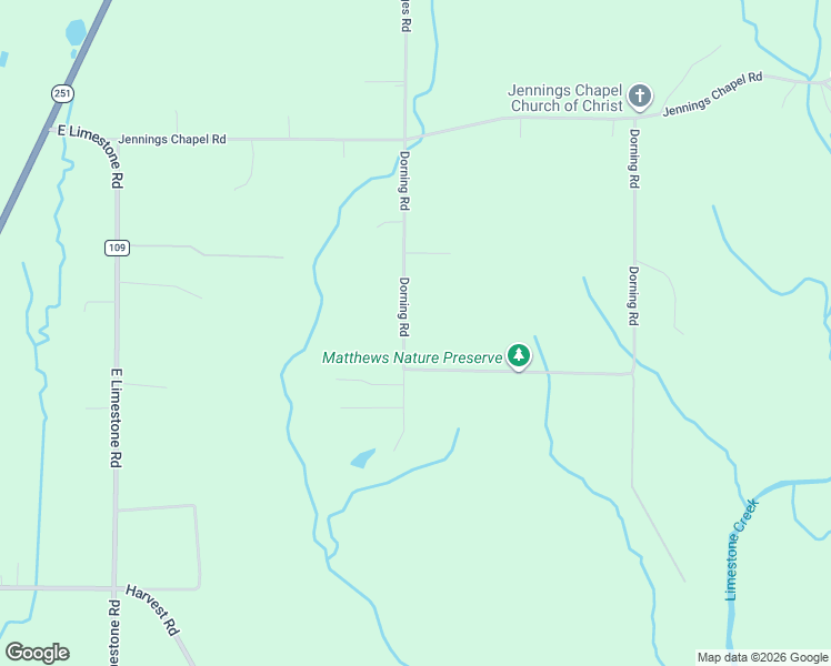 map of restaurants, bars, coffee shops, grocery stores, and more near 28594 Dorning Road in Toney