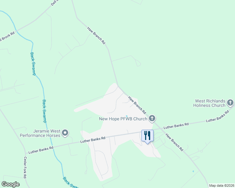 map of restaurants, bars, coffee shops, grocery stores, and more near 102 Goldie Ln in Beulaville