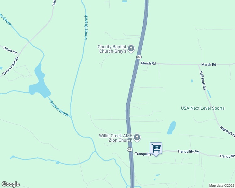 map of restaurants, bars, coffee shops, grocery stores, and more near in Fayetteville