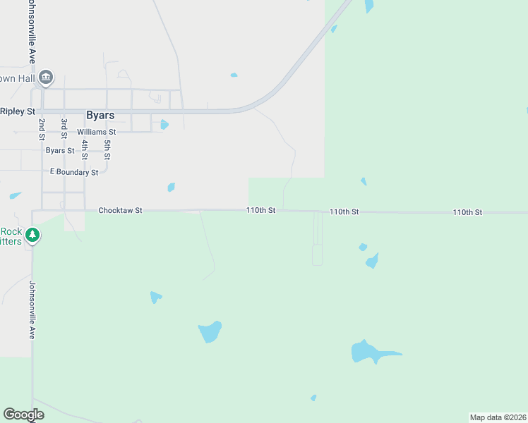 map of restaurants, bars, coffee shops, grocery stores, and more near 45218 110th Street in Byars