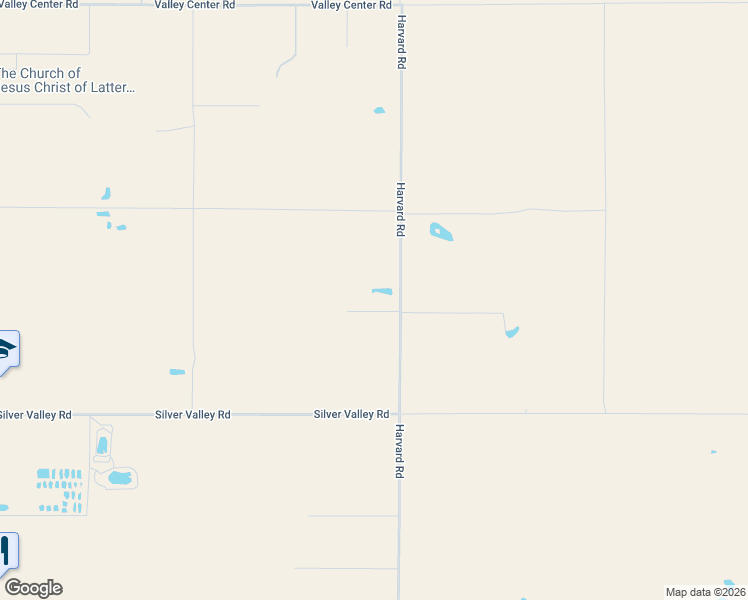 map of restaurants, bars, coffee shops, grocery stores, and more near 33916 Harvard Road in Newberry Springs