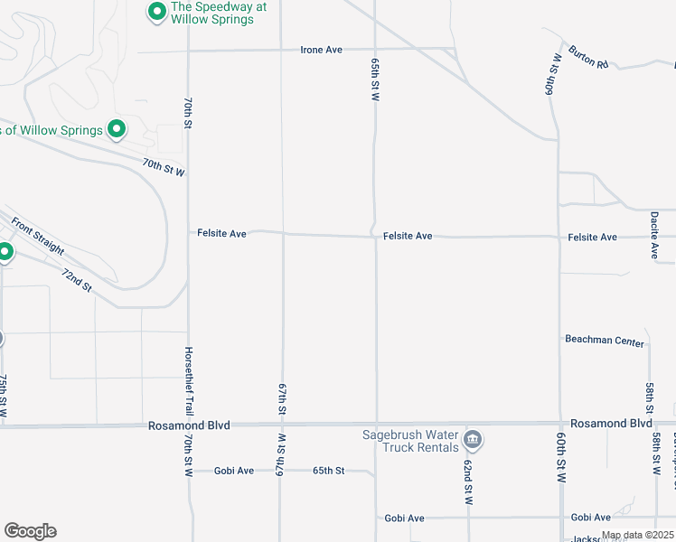 map of restaurants, bars, coffee shops, grocery stores, and more near Felsite Avenue in Rosamond