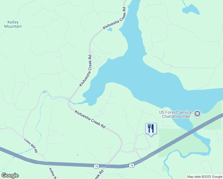 map of restaurants, bars, coffee shops, grocery stores, and more near 313 Walnut Road in Blairsville