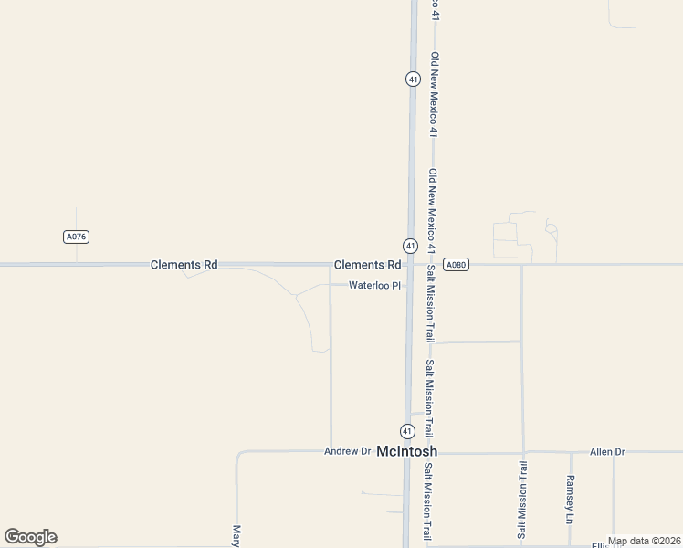 map of restaurants, bars, coffee shops, grocery stores, and more near 16w Clements Road in McIntosh