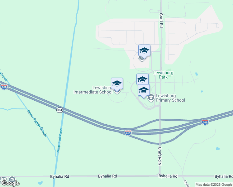 map of restaurants, bars, coffee shops, grocery stores, and more near Unnamed Road in Olive Branch
