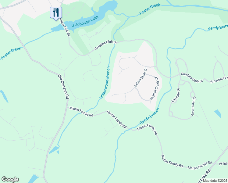 map of restaurants, bars, coffee shops, grocery stores, and more near 244 Indian Wells Drive in Spartanburg