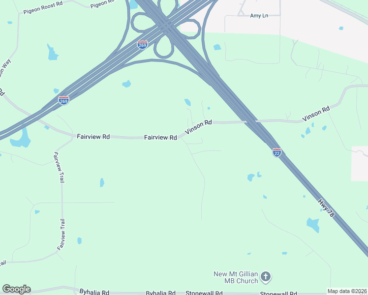 map of restaurants, bars, coffee shops, grocery stores, and more near 30 Patriot Way in Byhalia