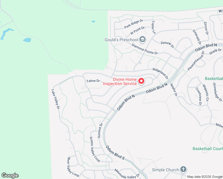 map of restaurants, bars, coffee shops, grocery stores, and more near 125 Beaver Creek Lane in Maumelle
