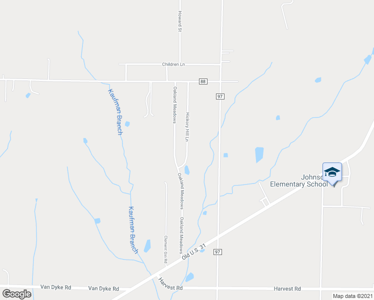 map of restaurants, bars, coffee shops, grocery stores, and more near 21999 Hickory Hill Ln in Athens