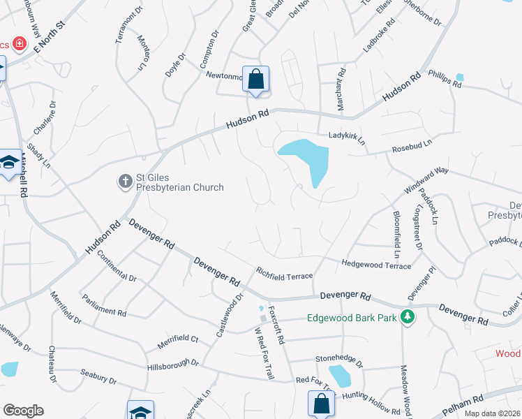 map of restaurants, bars, coffee shops, grocery stores, and more near 103 Steadman Way in Greer