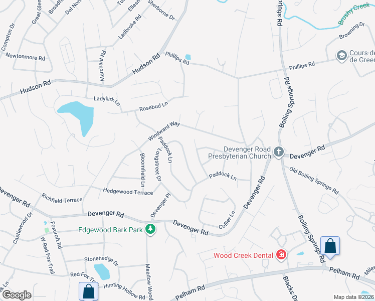 map of restaurants, bars, coffee shops, grocery stores, and more near 317 Longstreet Drive in Greer